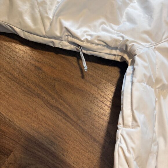 Columbia Lay D Down Jacket Women’s Medium White WL4047-494 Hooded Puffer Coat - Picture 10 of 16